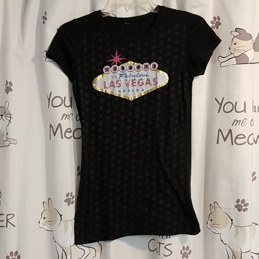 Las Vegas tee small